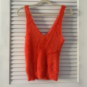 ASTR Fuzzy Red/Orange Tank (S)